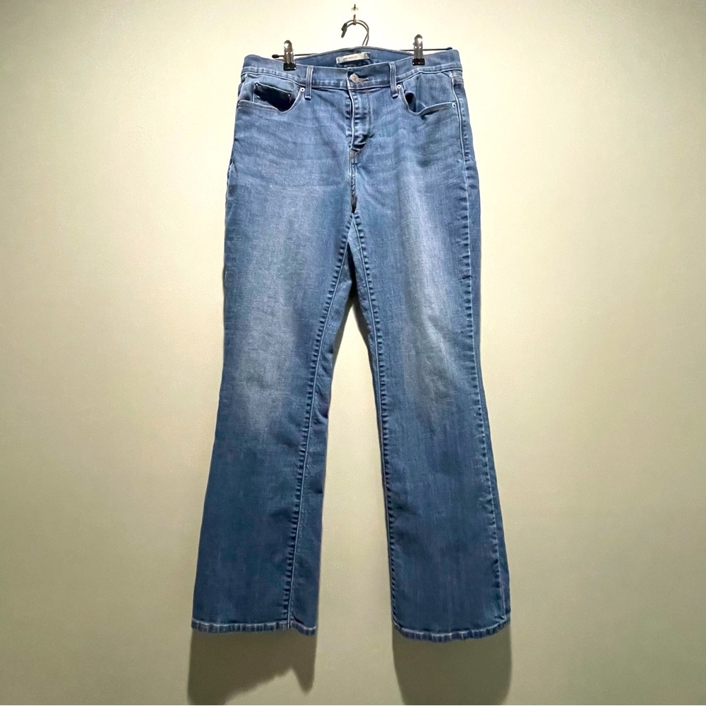 Levi’s 515 Bootcut Women’s Blue Denim Jeans Size 12